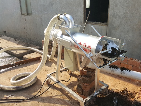 豬糞幹濕分離機原理圖 豬糞幹濕分離機原理圖